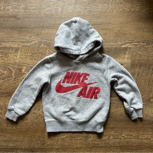 Nike Air Hooded Sweatshirt Pullover Toddler Kids 2T Sweater Shirt Hoodie